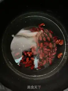 Make Milk and black rice congee step 3