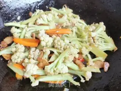 Make Meatloaf and organic vegetables step 8