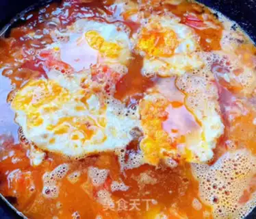 Make Tomato chops, omelet noodles step 8