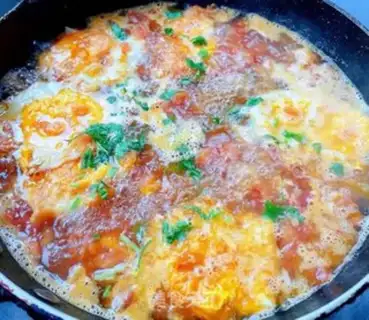 Make Tomato chops, omelet noodles step 10