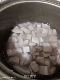 Make Potato coconut milk step 2