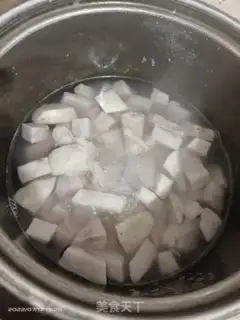 Make Potato coconut milk step 3