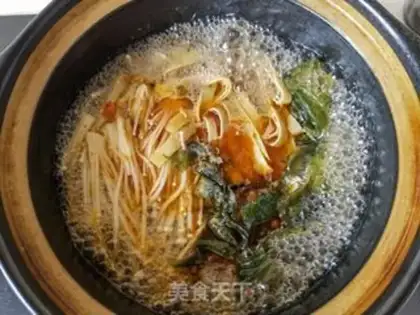 Make Spicy rice powder step 7