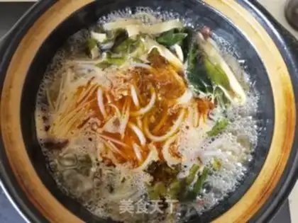 Make Spicy rice powder step 9