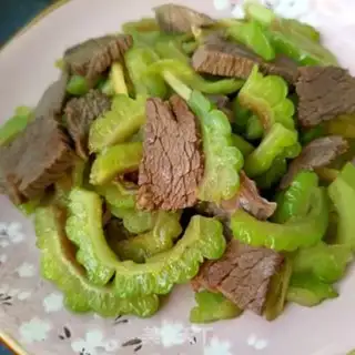 Make Donkey-fried bitter melon step 10