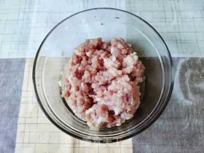 Make Cold dumplings step 1