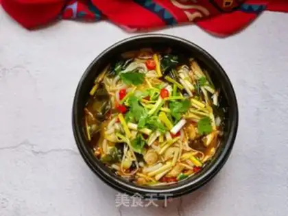 Make Spicy rice powder step 12