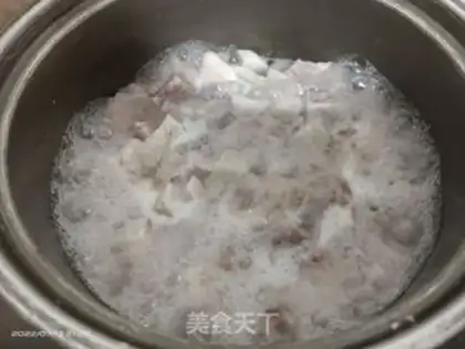 Make Potato coconut milk step 0
