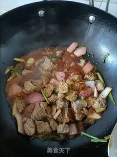 Make Tomato carrot beef soup step 5