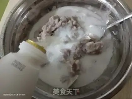 Make Potato coconut milk step 2