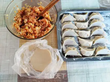 Make Cold dumplings step 4