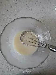Make Fruit cream box cake step 2