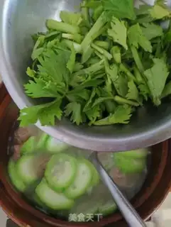 Make Spamball melon soup step 7