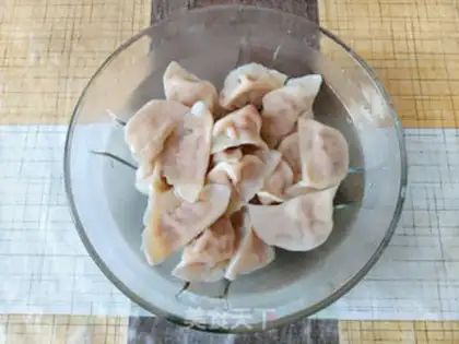 Make Cold dumplings step 6