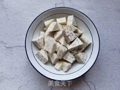 Make Cinnamon pine taro step 1