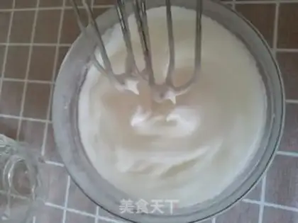 Make Fruit cream box cake step 6