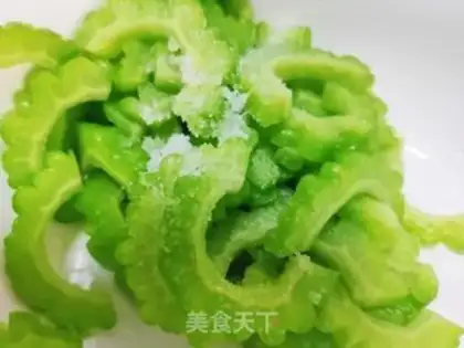 Make A cold, bitter melon step 2