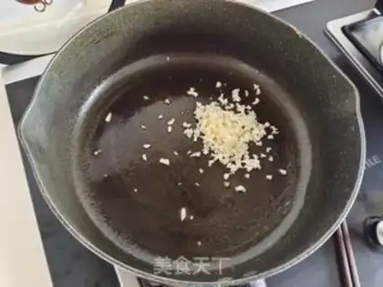 Make Garlic beans step 3
