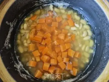 Make Soybeans and carrots step 6