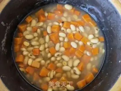 Make Soybeans and carrots step 7