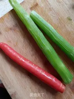 Make Salted red silk step 0
