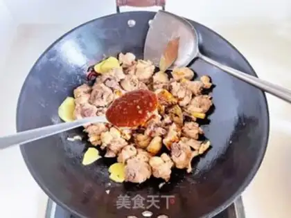 Make Frozen chickens with mushroom potatoes step 6