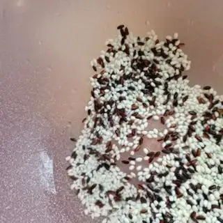 Make Red rice rice step 3