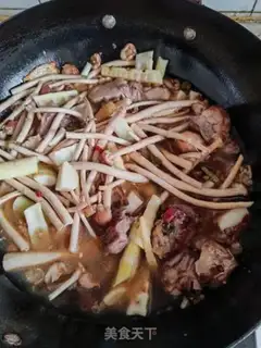 Make A chicken with beans and beans step 8