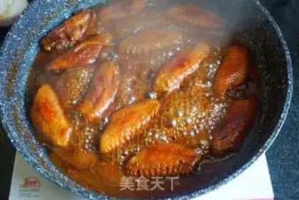 Make Coke chicken wings step 11