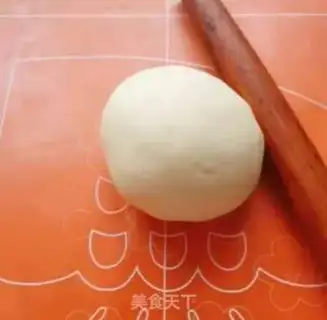 Make Milk and red bean roll step 3