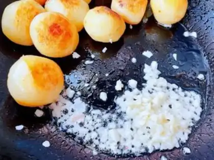 Make Fried potatoes step 6