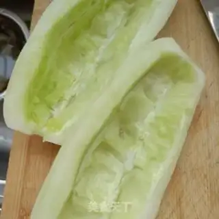 Make Old cucumber makes shrimp step 3