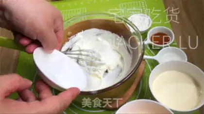 Make Mini cheesecake step 1