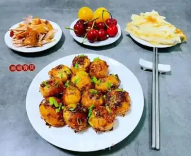 Make Fried potatoes step 11