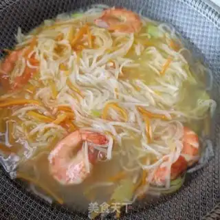Make Shrimp with carrots step 8