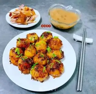 Make Fried potatoes step 13