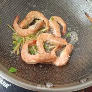 Make Old cucumber makes shrimp step 10
