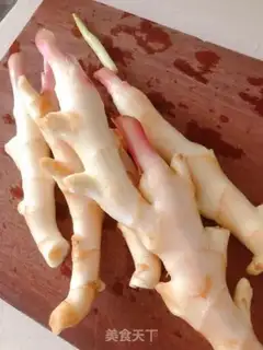 Make Ginger fried duck step 1