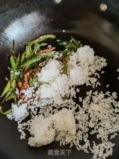 Make Pepper beef fried rice step 2