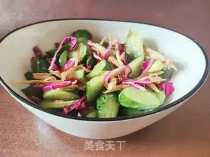 Make The cucumber coil step 9