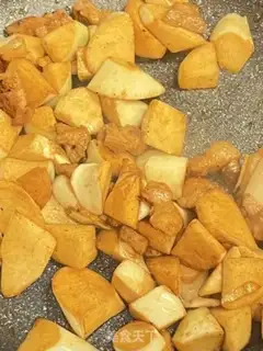 Make White fried meat step 4