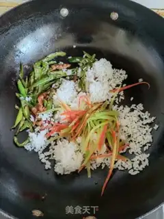 Make Pepper beef fried rice step 3