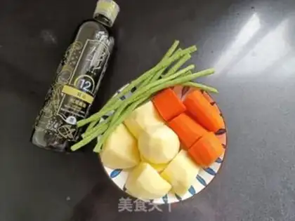 Make The potato salad step 0