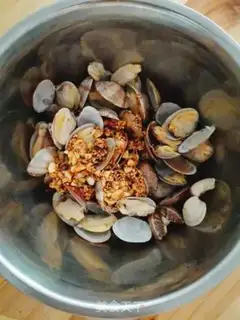Make Frozen clams step 3