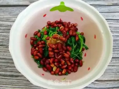 Make Porridge and peanuts step 6