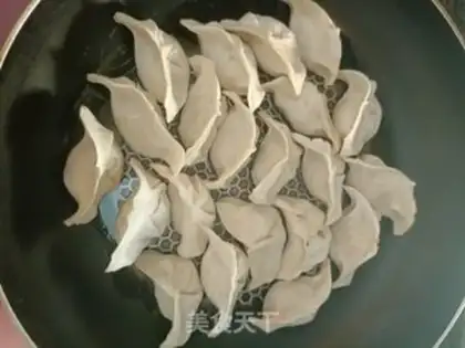 Make Fried dumplings step 2