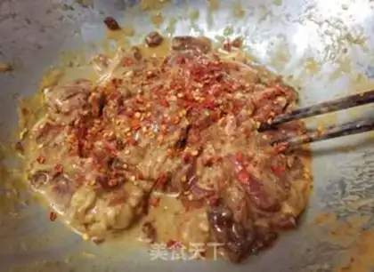 Make Spicy meat step 3