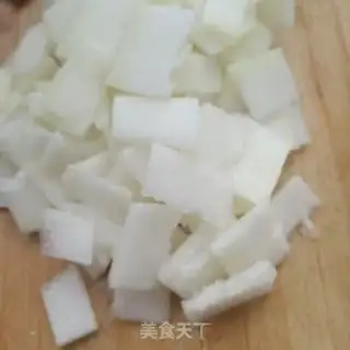 Make Mud melon soup step 1