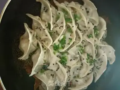 Make Fried dumplings step 7