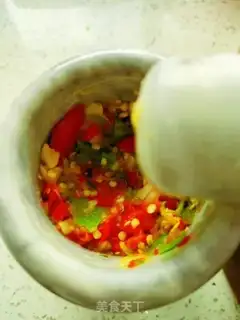 Make Hot peppers and cabbage step 5